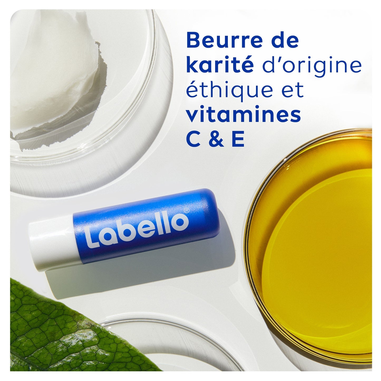Stick à lèvres Hydratation 24h Beurre de Karité et Huiles Naturelles LABELLO 