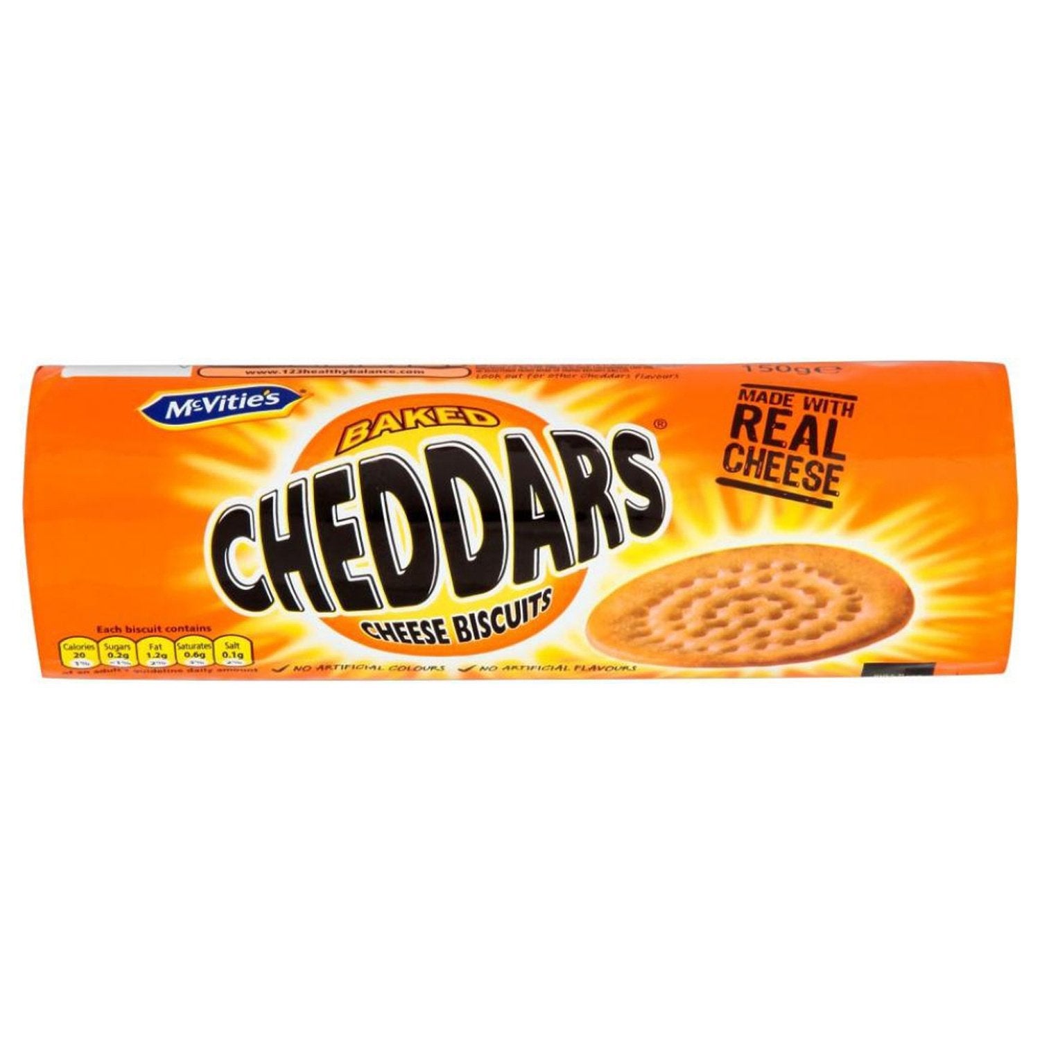 Biscuits au Cheddar MC VITIE'S le paquet de 150 g