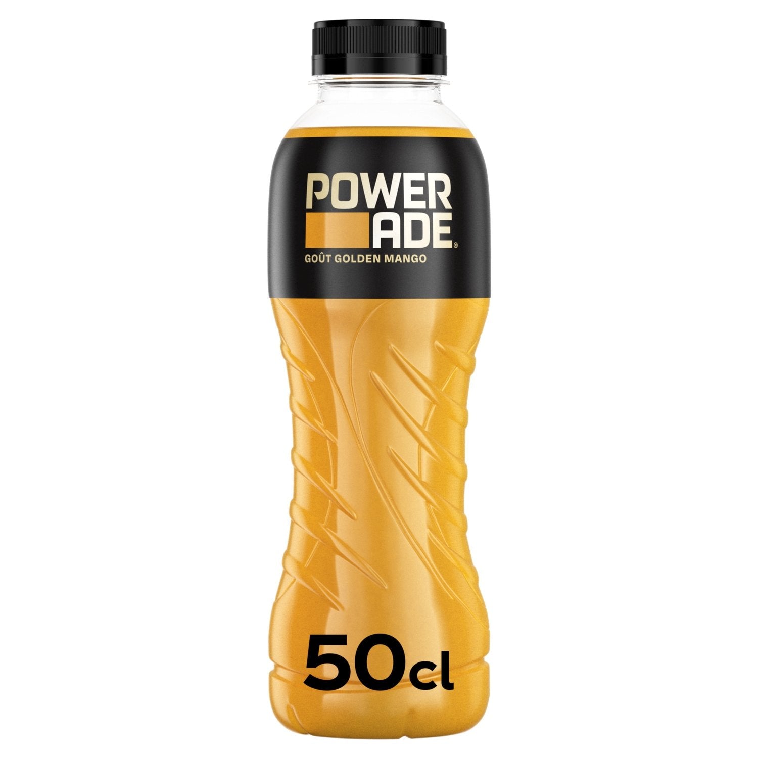 Boisson Énergétique Goût Golden Mango POWERADE la bouteille de 50cL