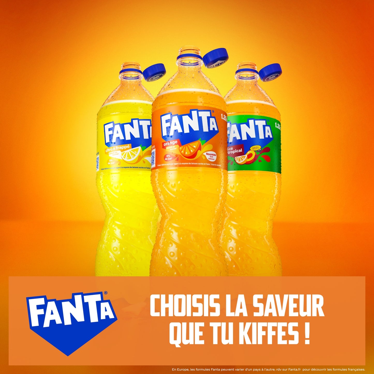 Soda au Citron Aux Arômes Naturels FANTA 