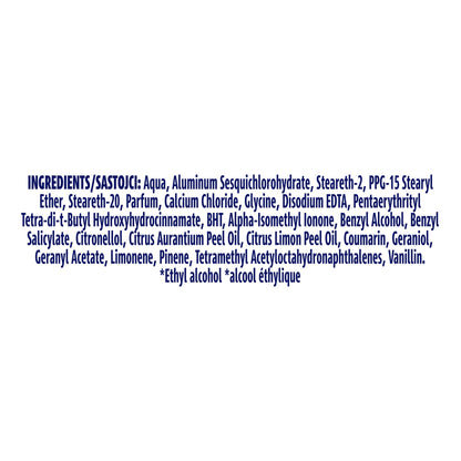 Déodorant bille Anti-Transpirant Bright Bouquet 72H Sans Alcool REXONA 