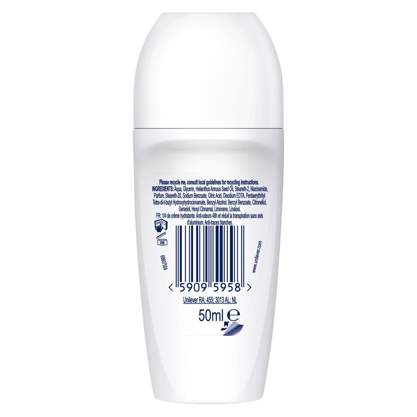 DOVE Invisible Care Antiperspirant Roll-On Deodorant 0% Aluminum Salts