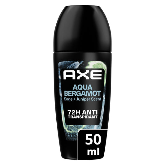 Déodorant Bille Homme Anti-Transpirant Bergamot Aqua Collection Prestige AXE le roll-on
