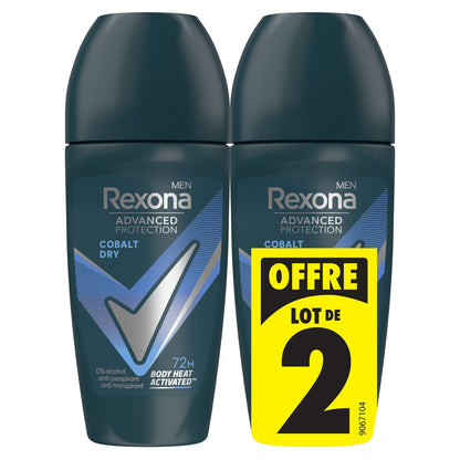 REXONA MEN Cobalt Dry Advanced Protection Anti-Perspirant Roll-On Deodorant for Men