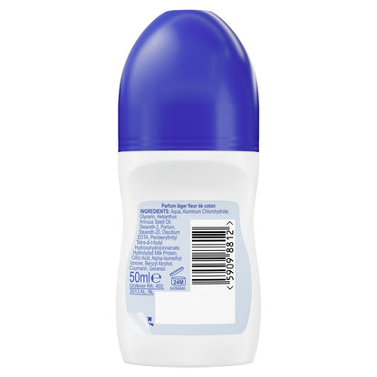 MONSAVON 48h Antiperspirant Roll-On Deodorant 0% Alcohol Cotton Flower