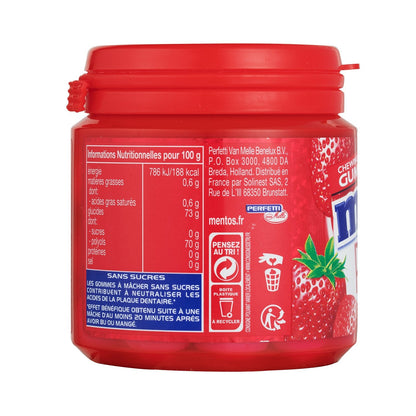 MENTOS Pure Fresh Strawberry Sugar-Free Chewing Gum