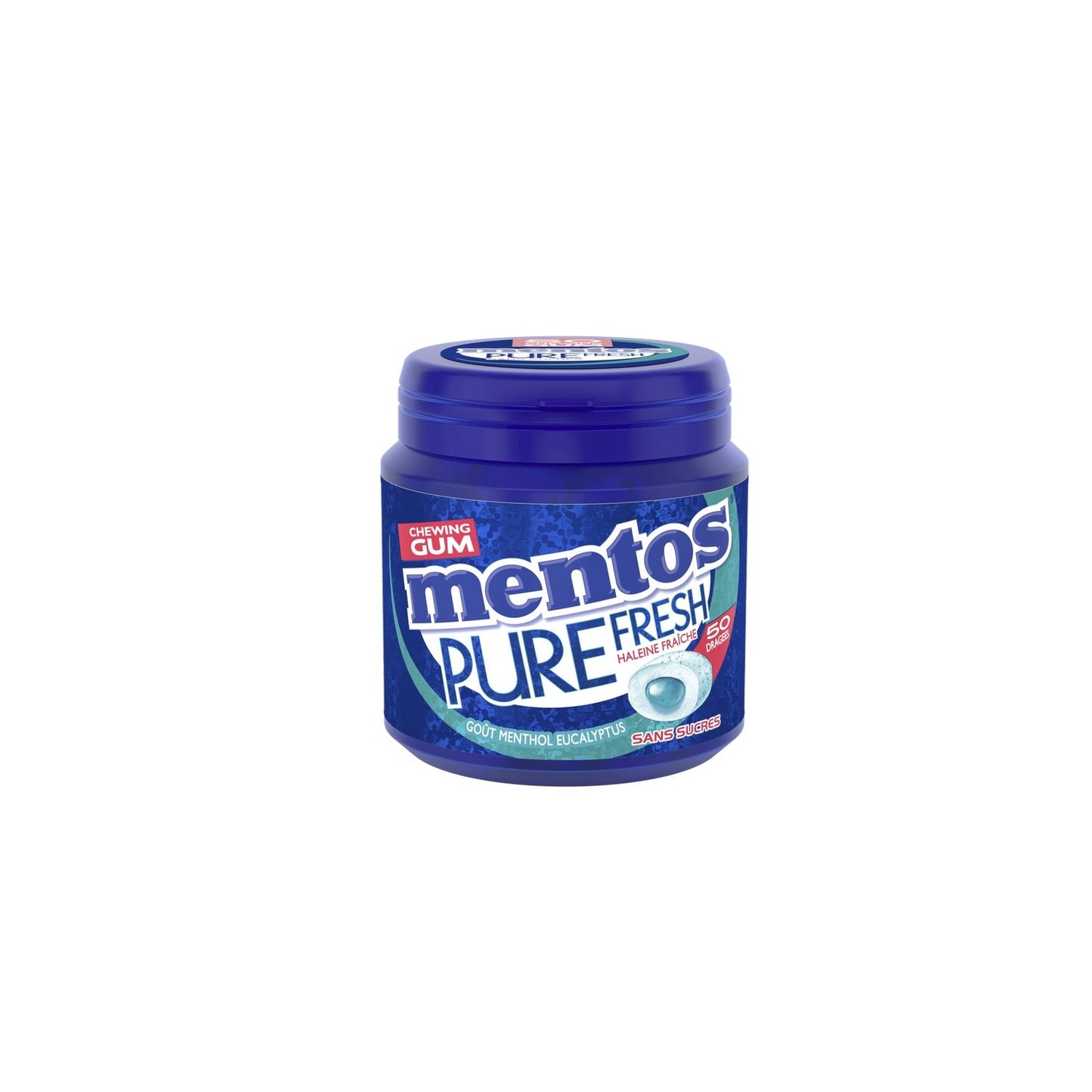 Pure Fresh Eucalyptus Chewing Gum Without Sugar MENTOS