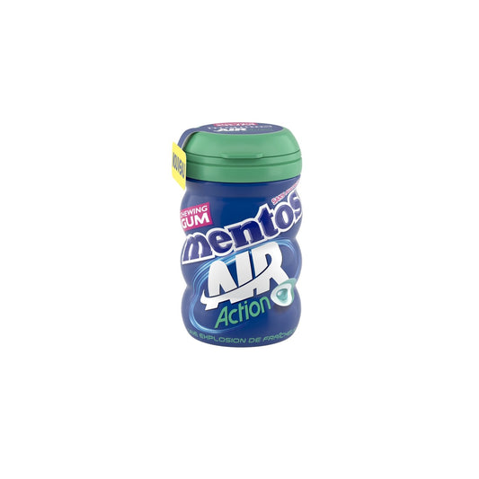 Chewing-Gum Air Action Menthol Eucalyptus MENTOS la boite de 45 dragées - 90 g
