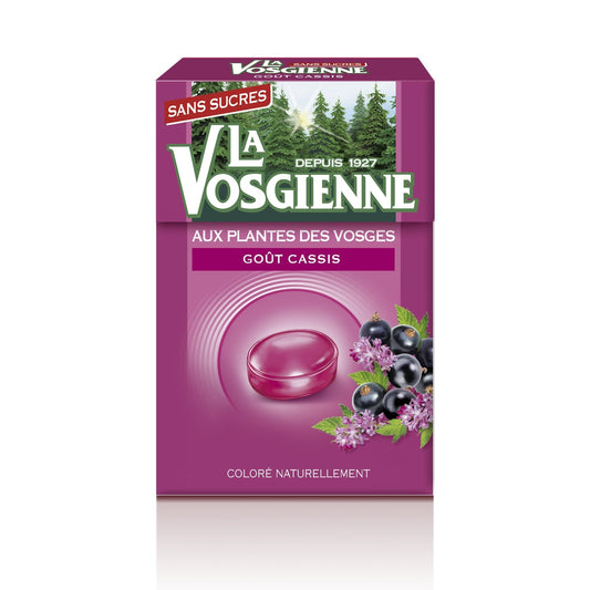 Bonbons Cassis LA VOSGIENNE la boîte de 49 g