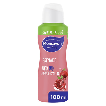 MONSAVON Antibakterielles komprimiertes Spray-Deodorant Alaunstein