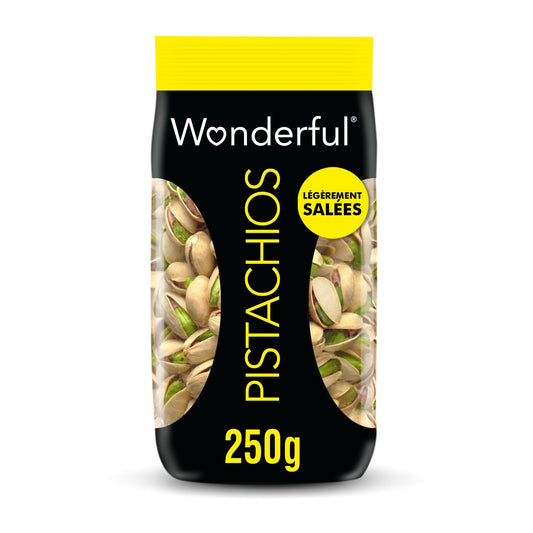 Pistaches Grillées Légèrement Salées WONDERFUL le sachet de 250g