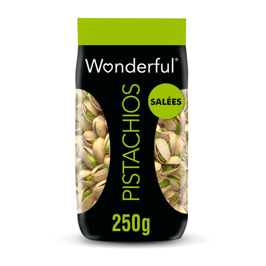 Pistaches Grillées Salées WONDERFUL le sachet de 250g