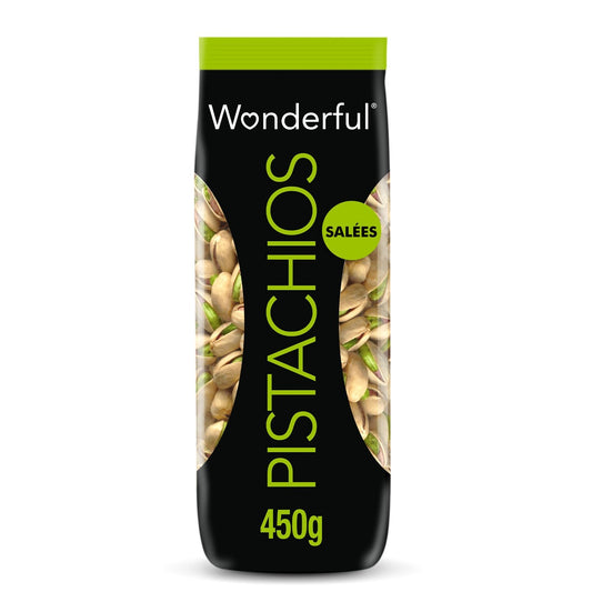 Pistaches Grillées Salées WONDERFUL le sachet de 450g