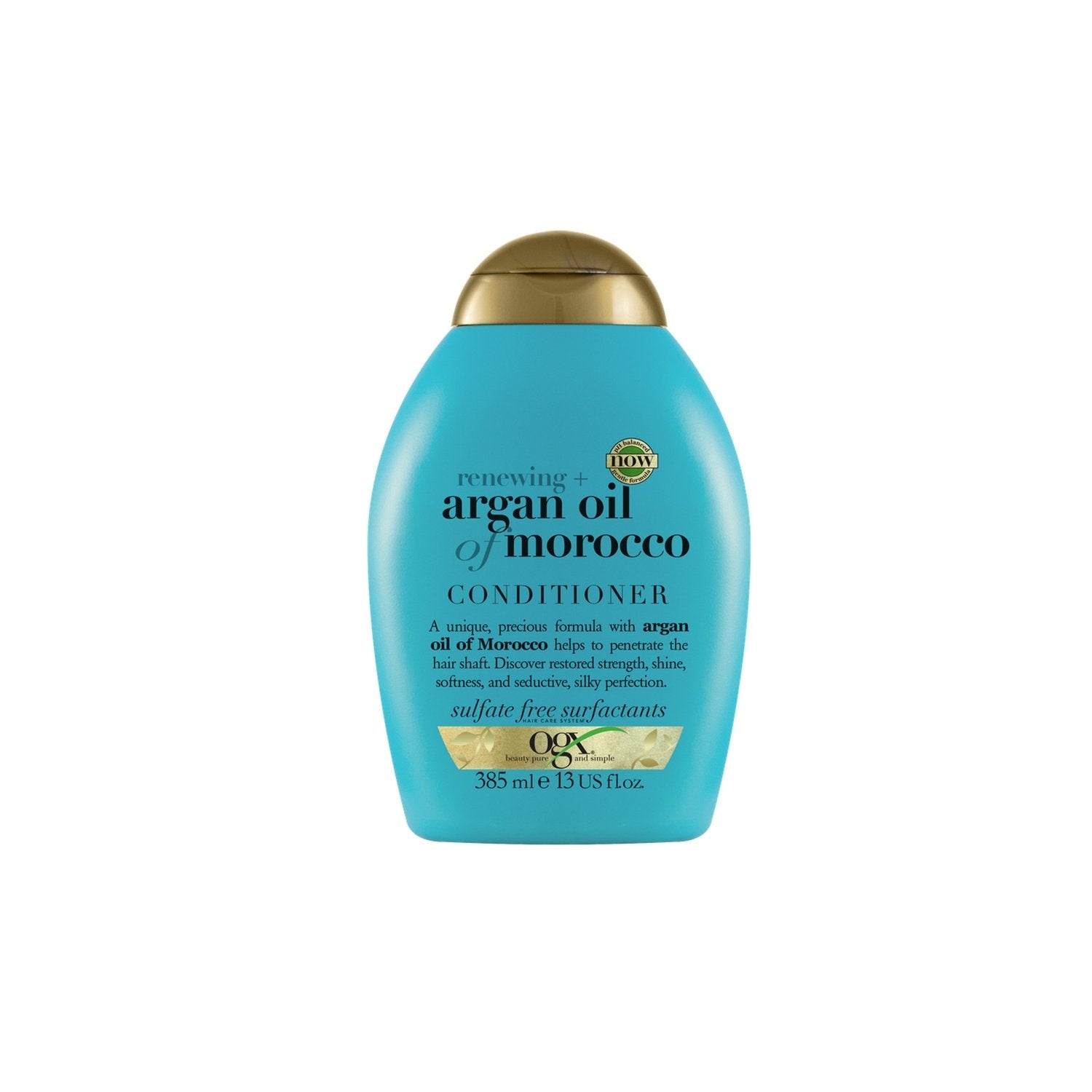Après-Shampoing Hydratant Cheveux Normaux à Secs Huile d'Argan OGX le flacon de 385 ml