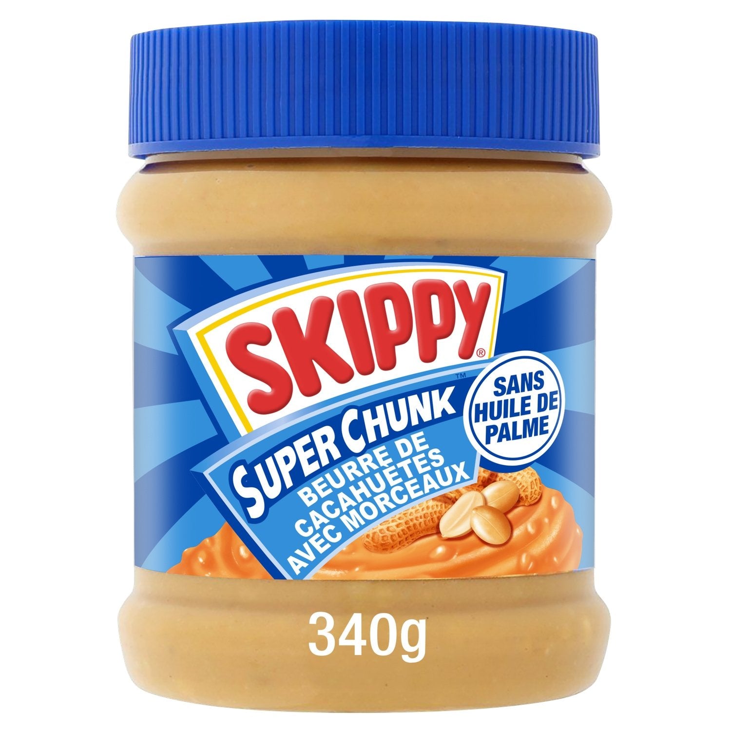 Beurre de Cacahuètes Beurre de Cacahuètes SKIPPY Le pot de 340g