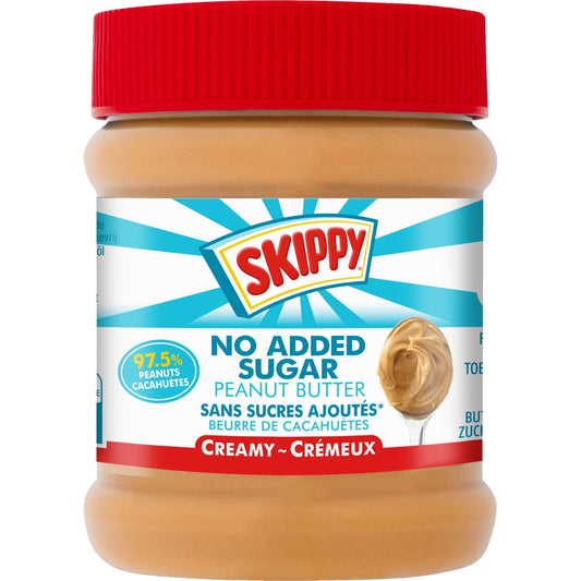 Beurre de Cacahuètes Sans Sucre SKIPPY le pot de 340g