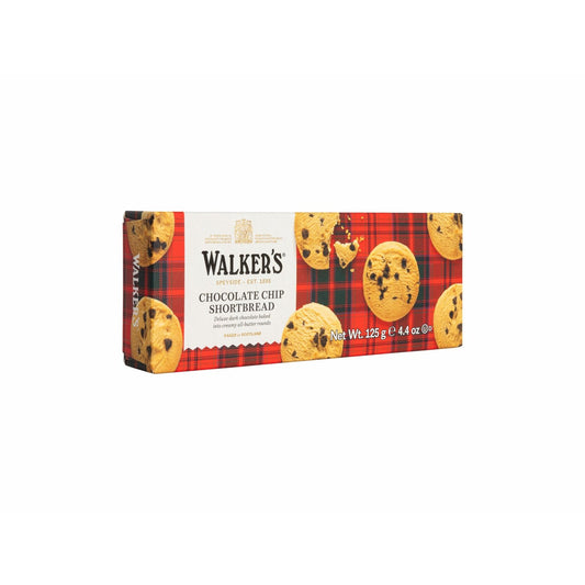 Biscuits Sablés Pur Beurre au Chocolat WALKERS la boite de 125 g