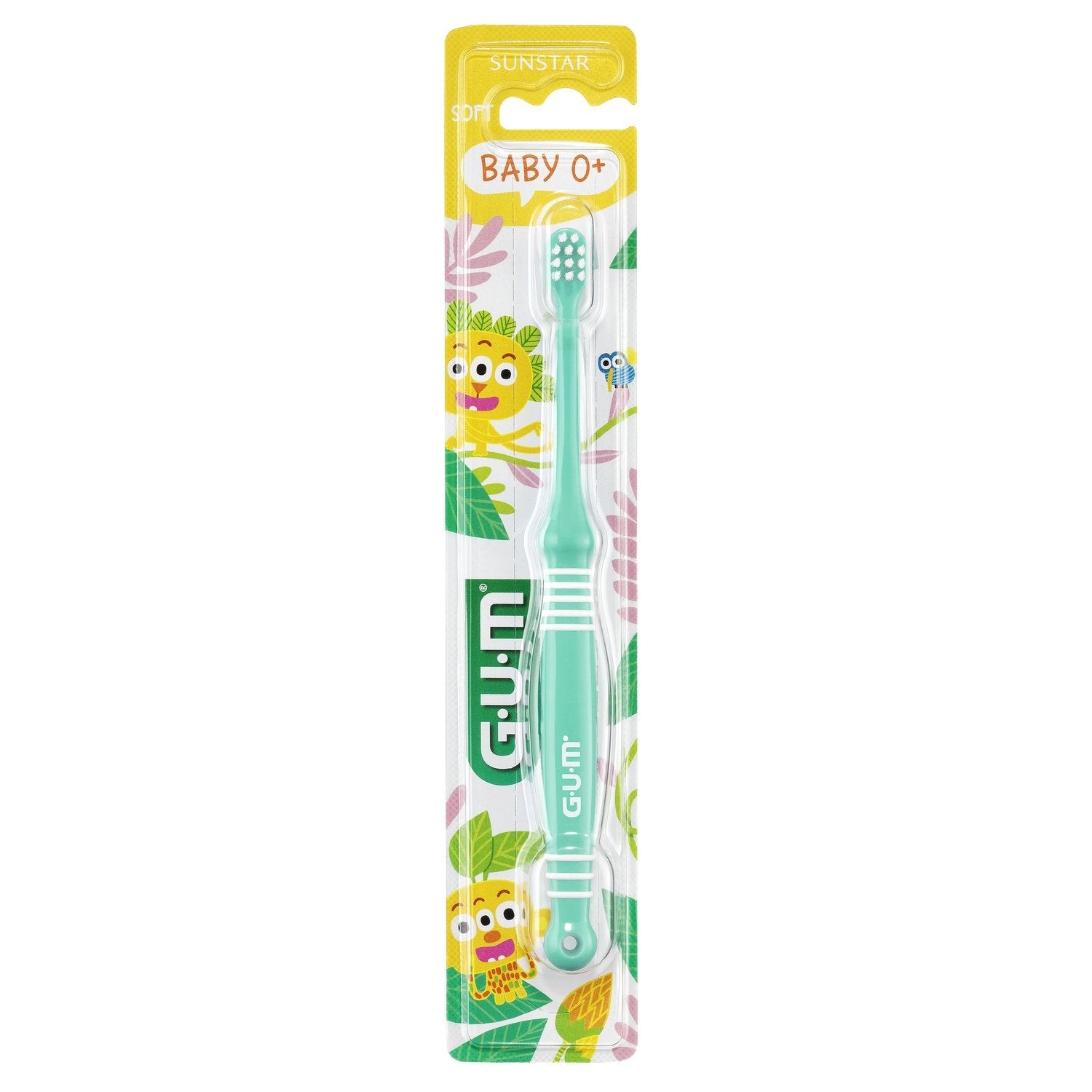 Brosse à Dents Souple Bébé 0-3 Ans Gum SUNSTAR la brosse à dents