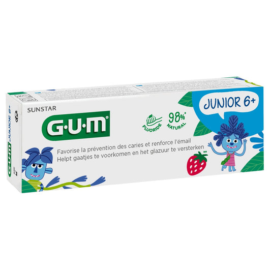Dentifrice Enfant 7-12 Ans Anti-Caries Goût Fraise SUNSTAR le tube de 50mL