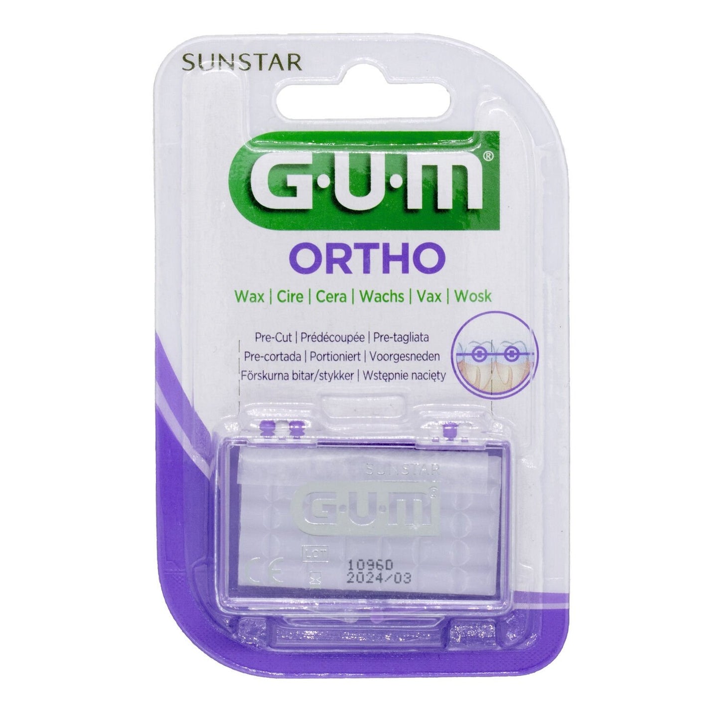 GUM Orthodontic Appliance Protection Wax