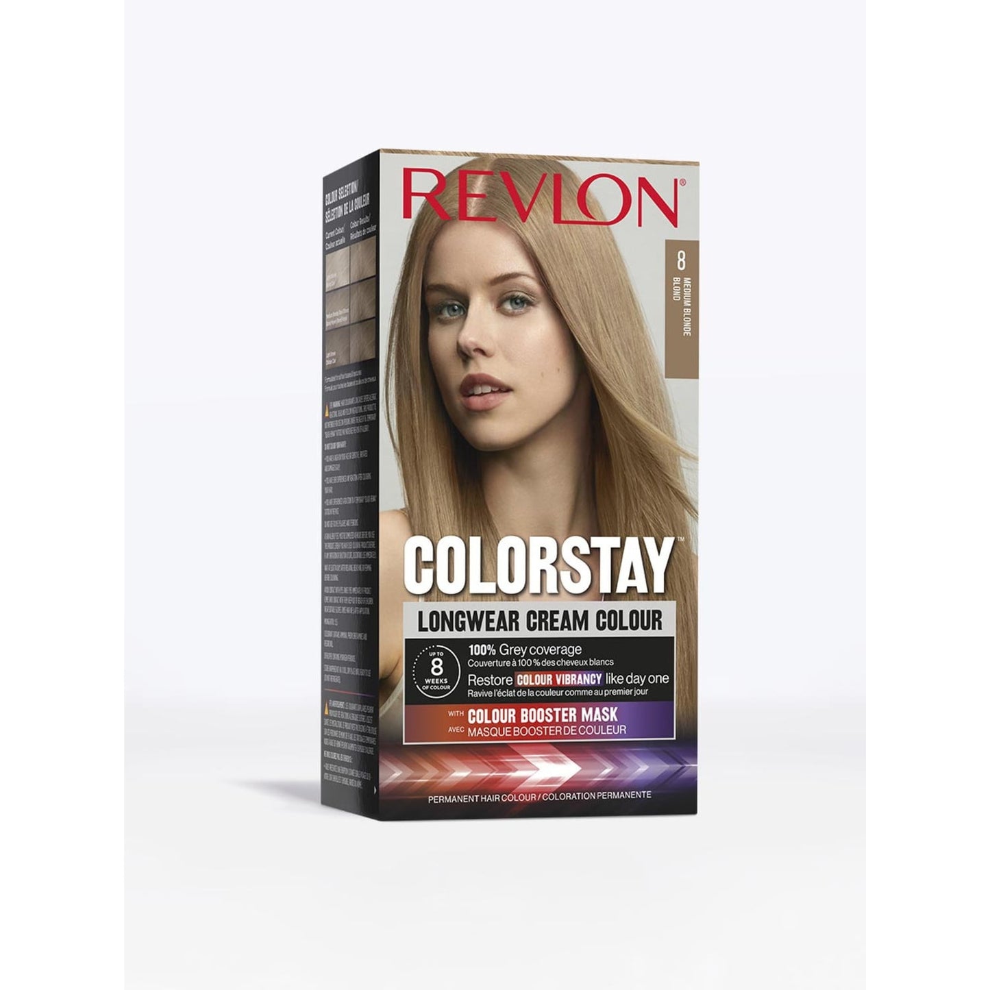 Coloration 8 Blond Medium Longue Durée Color Stay Revlon REVLON 