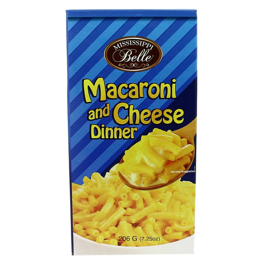 Pâtes aux Fromages MISSISSIPPI BELLE la boite de 206g