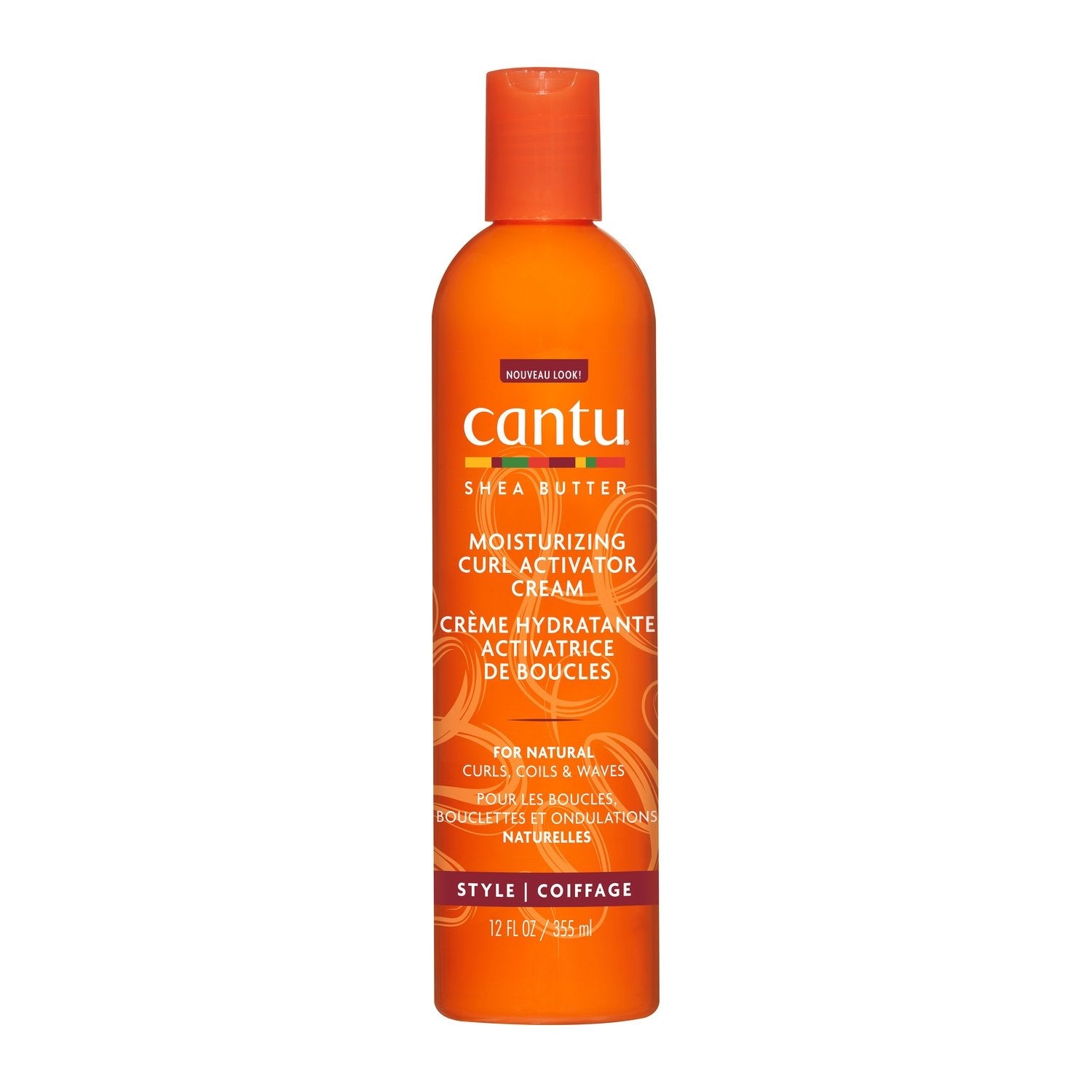 Crème Hydratante Activateur de Boucle Cheveux Frisés Cantu CANTU le flacon de 355mL