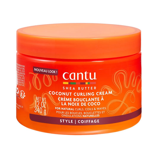 Crème Cheveux Bouclés au Beurre de Karité CANTU le pot de 340g