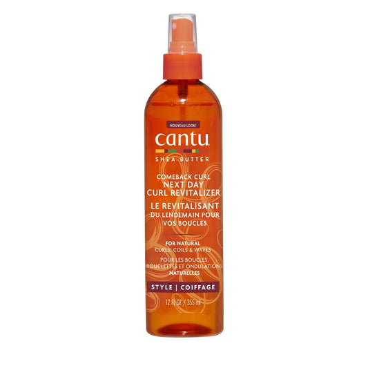 Huile Cheveux Revitalisant Boucles Beurre de Karité Cantu CANTU le spray de 355mL