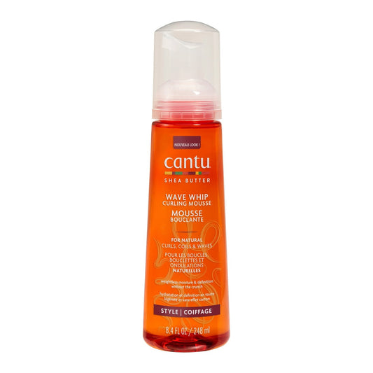 Mousse Coiffante Boucles au Beurre de Karité CANTU le flacon de 248mL