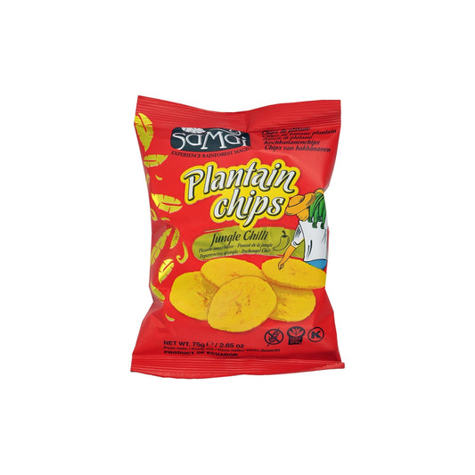 Chips Banane Plantain Pimentées SAMAI le sachet de 75g