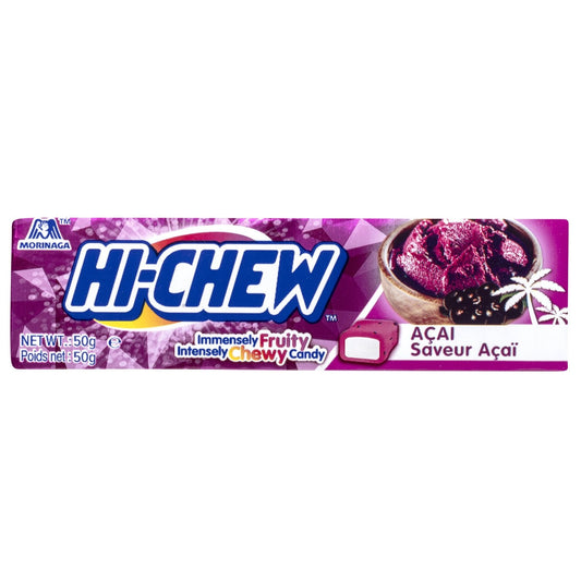 Chewing Gum Goût Acaï HI-CHEW la boite de 15 étuis