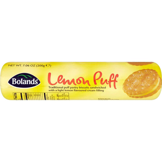 Biscuits Fourres Citron BOLAND'S la boite de 200g