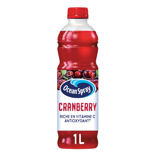 Boisson Cranberry OCEAN SPRAY la bouteille de 1L
