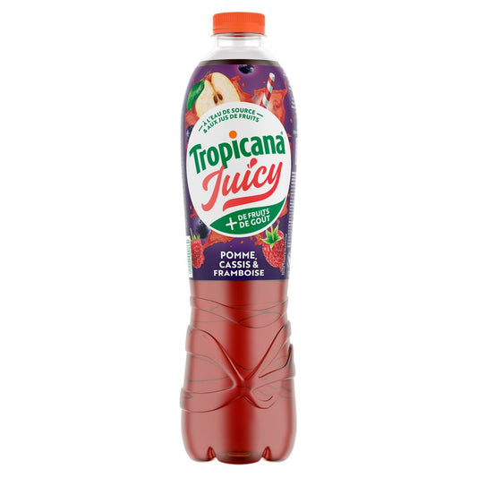 Boisson Juicy Pomme Cassis Framboise TROPICANA la bouteille de 1,5L