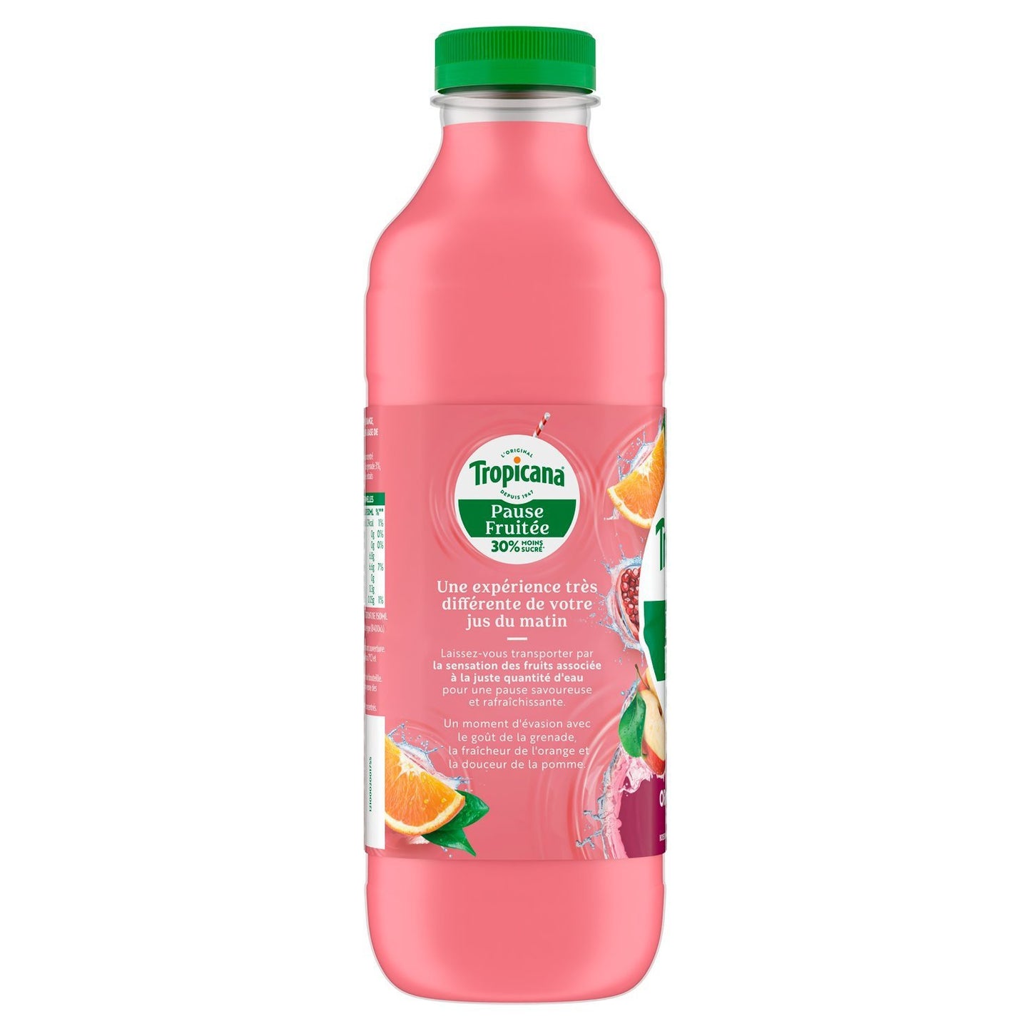 TROPICANA Orangen-Apfel-Granatapfel-Getränk mit reduziertem Zuckergehalt