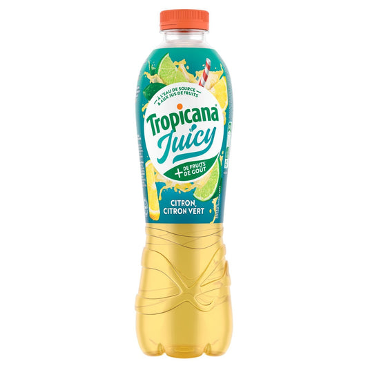 Boisson Juicy Citron Citron Vert TROPICANA la bouteille de 1L