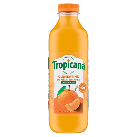 Jus de Clémentine Méditerranée Pur Jus TROPICANA la bouteille de 1L