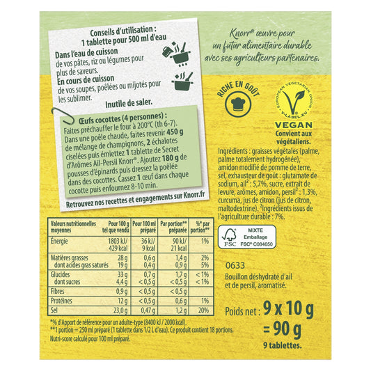 KNORR Garlic Parsley Seasoning