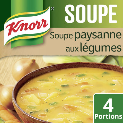 Soupe Déshydratée Paysanne Légumes/lard KNORR