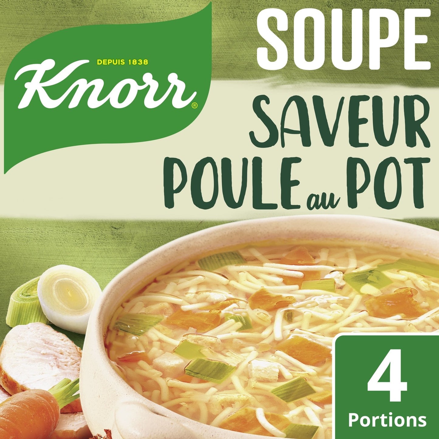 KNORR Dehydrated Chicken Pot Soup with Small Vegetables