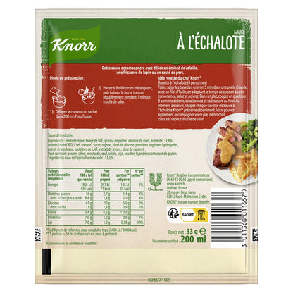 Sauce Déshydratée à l'Échalote KNORR