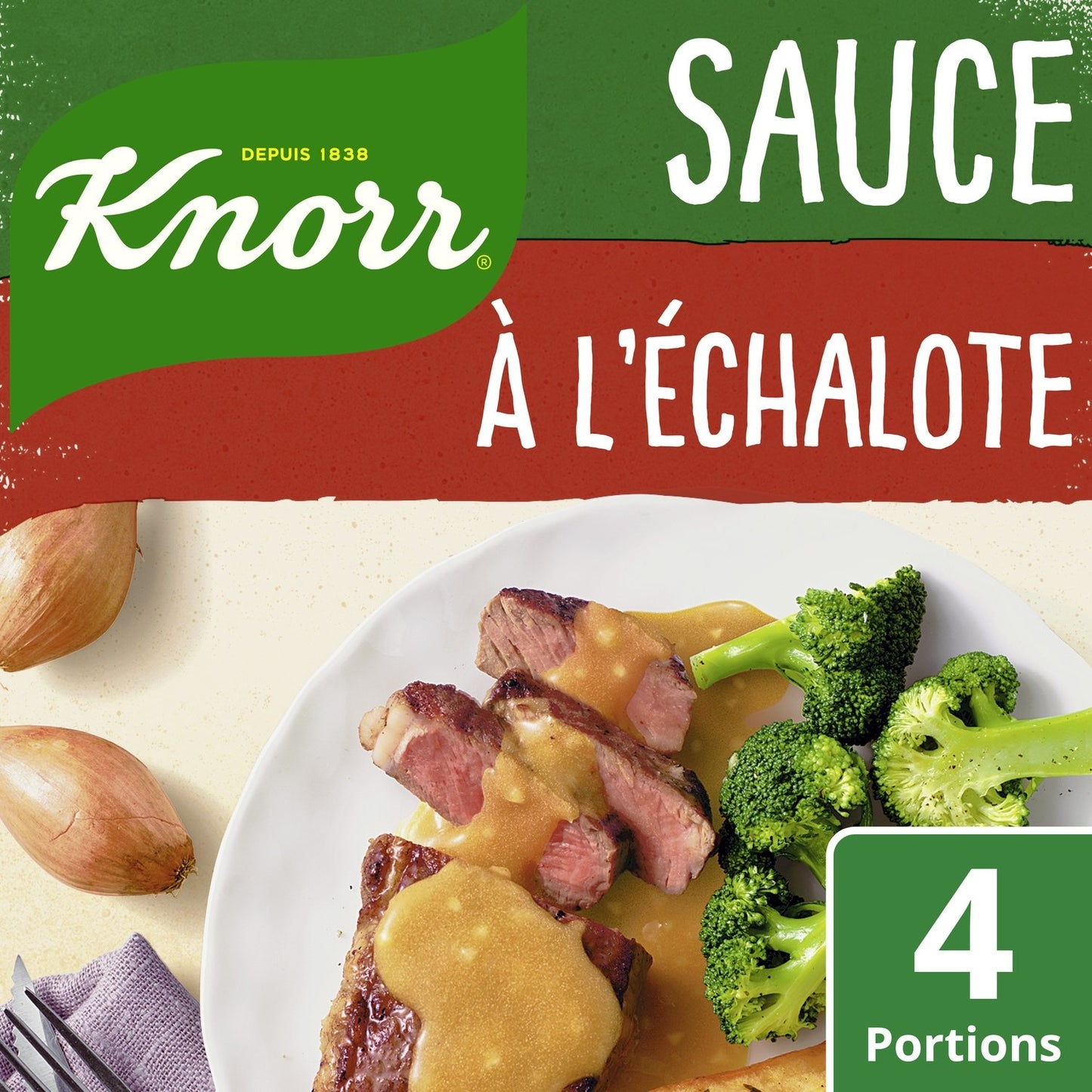 Sauce Déshydratée à l'Échalote KNORR le sachet de 33 g