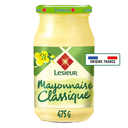 Mayonnaise Classique avec Huile de Colza LESIEUR le pot de 475g