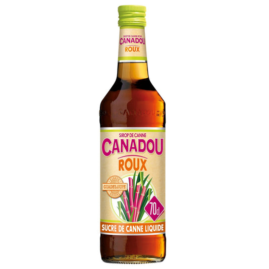 Sirop de Sucre de Canne Roux CANADOU la bouteille de 70cL