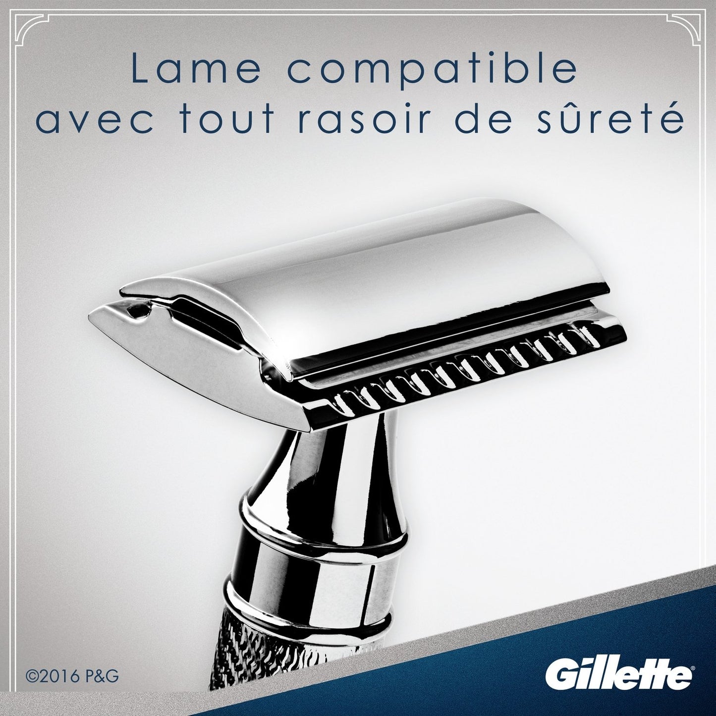 Gillette Double Edge Platinum Men's Razor Blades