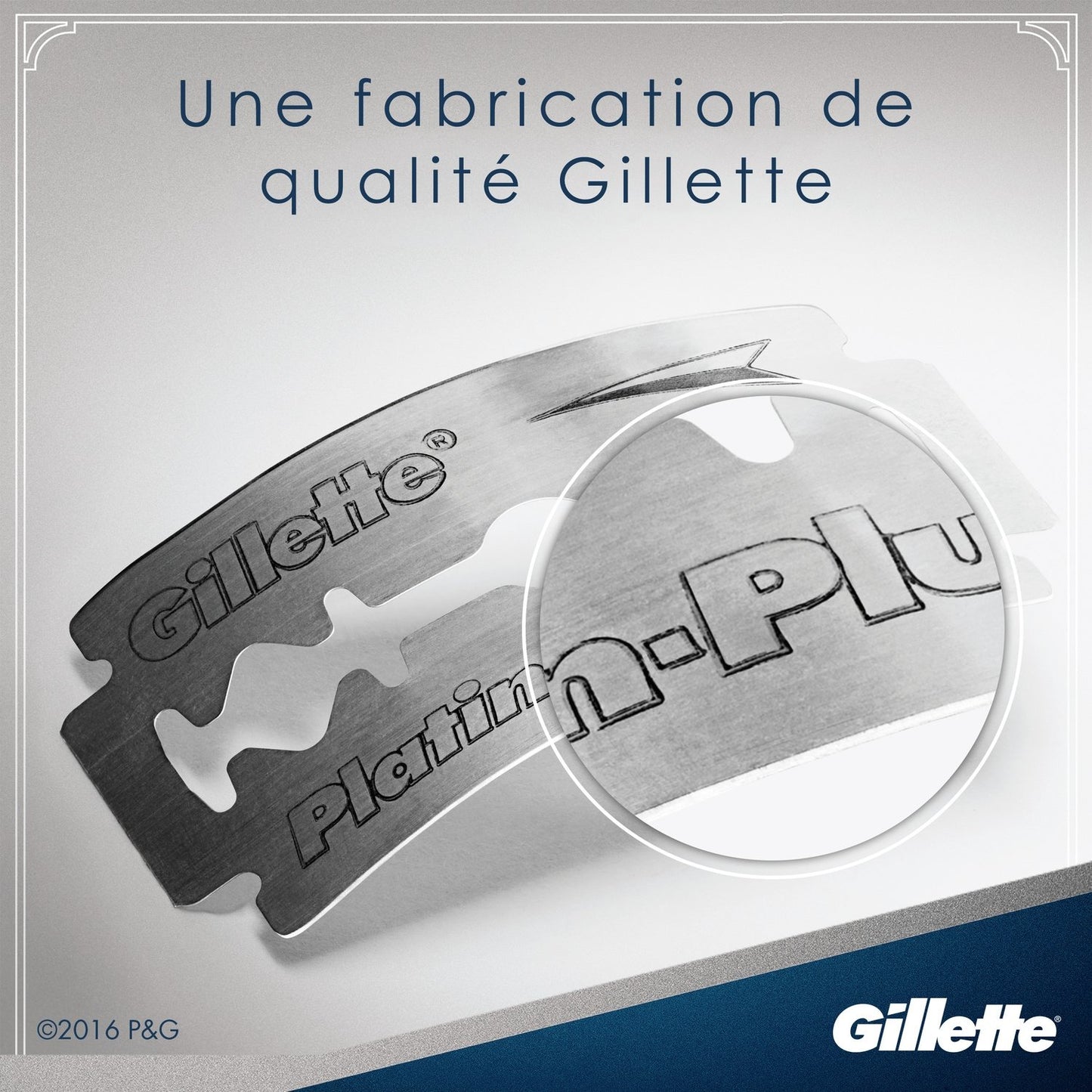 Gillette Double Edge Platinum Men's Razor Blades