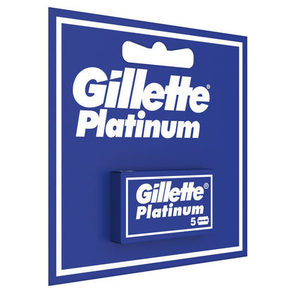 Gillette Double Edge Platinum Men's Razor Blades
