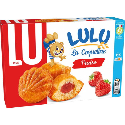 Strawberry Filled Cakes la Coqueline Lulu LU