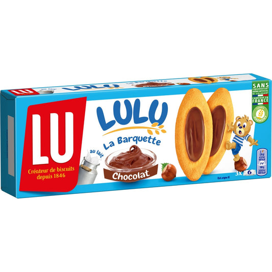 Lulu LU Chocolate Barquette Cookies